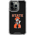 Oklahoma State University OSU Cowboys Orange iPhone 16 Pro Clear Case